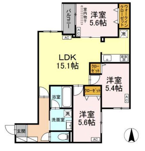  間取り図写真
