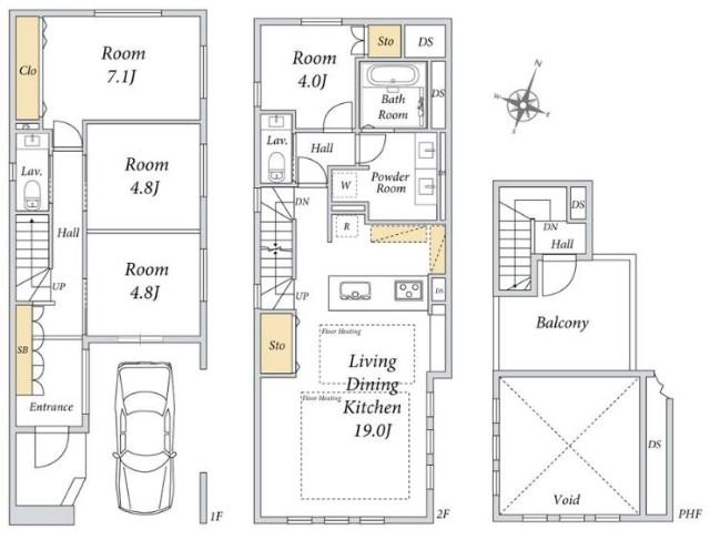 1億2480万円、1(2)LDK+2S（納戸）、土地面積85.24m2、建物面積123.94m2