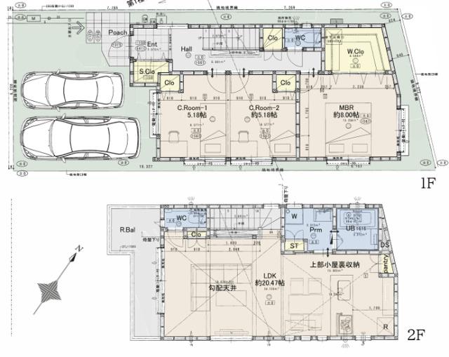 価格1億1880万円、3LDK、土地面積97.79m2、建物面積97.07m2