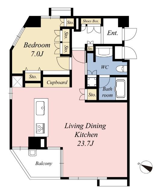 5,480万円 1LDK 建物面積66.64㎡