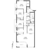 4LDK、価格7790万円、専有面積90.51m2、バルコニー面積10.01m2