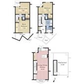 2LDK+S（納戸）、価格1億980万円、専有面積98.93m2、バルコニー面積19.55m2