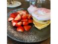 イチゴのパンケーキ イチゴのパンケーキ