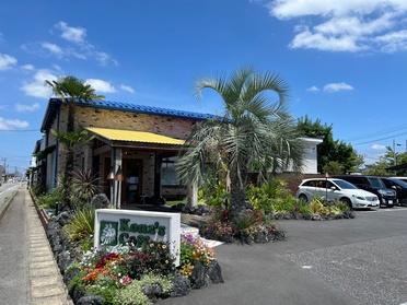 ハワイアンな店舗！