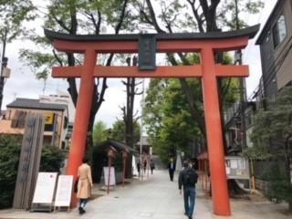 赤城神社の入り口！