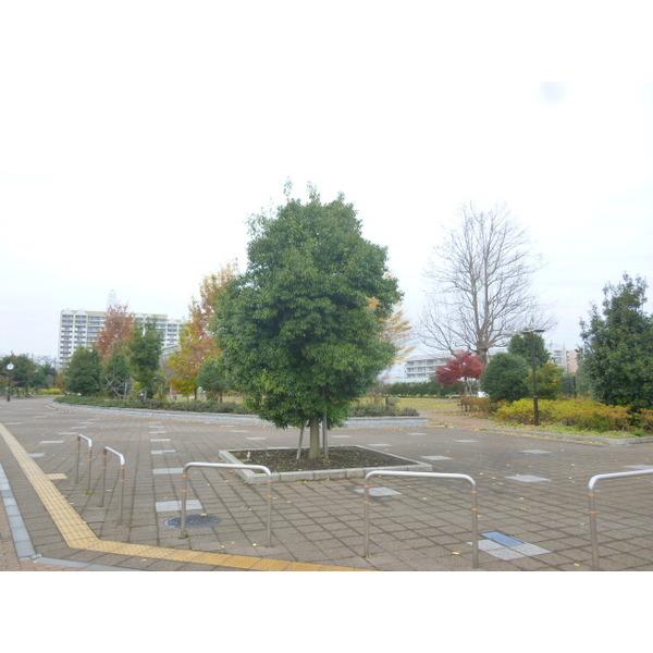 向原中央公園：611m