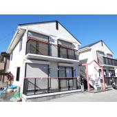 白を基調とした外観