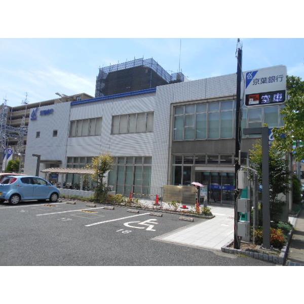 京葉銀行我孫子支店：524m