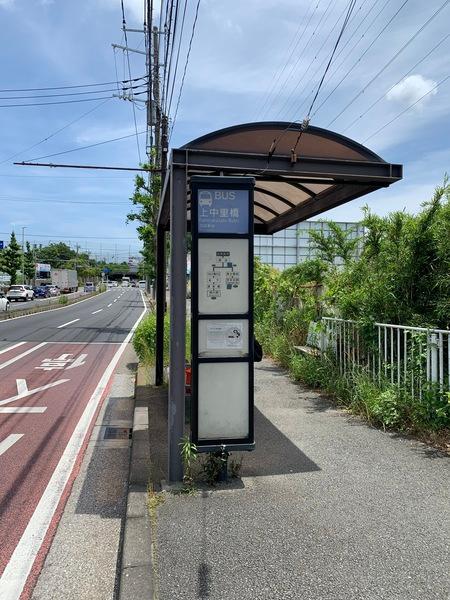 上中里橋：350m