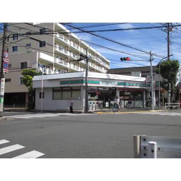 ローソンストア100市川南八幡三丁目店：189m