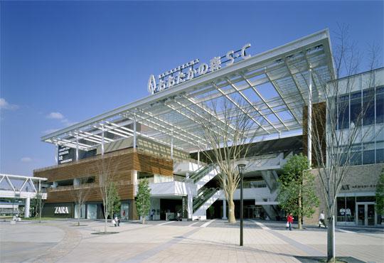 流山おおたかの森S.C.：850m