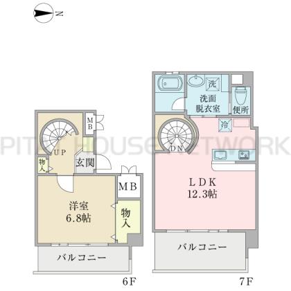  間取り図写真