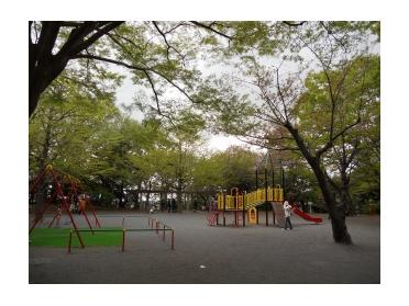 綱島公園：972m