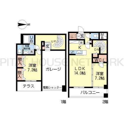  間取り図写真