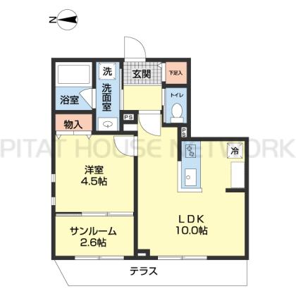  間取り図写真