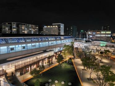 流山おおたかの森駅：262m