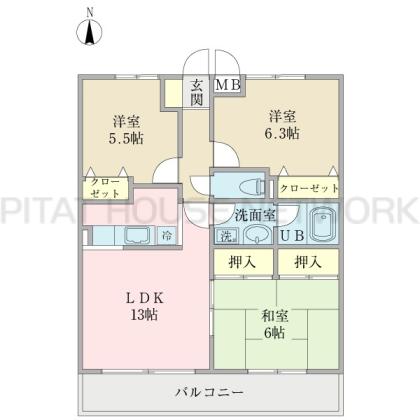  間取り図写真