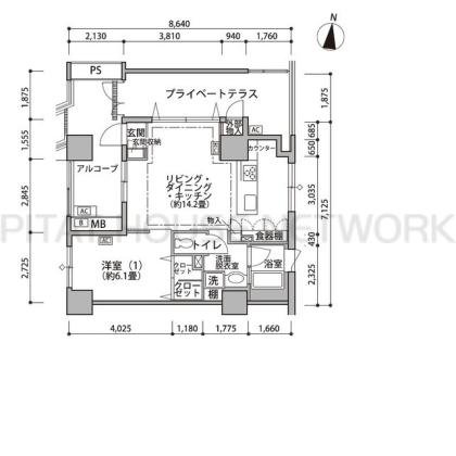  間取り図写真