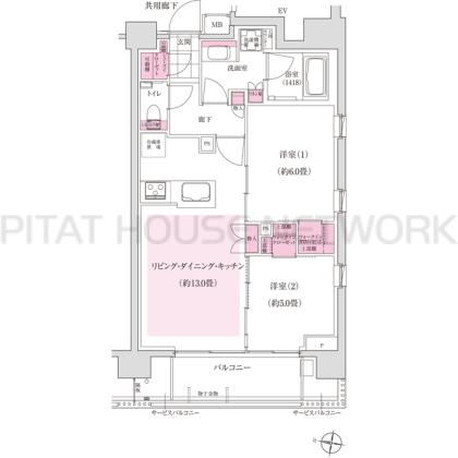  間取り図写真