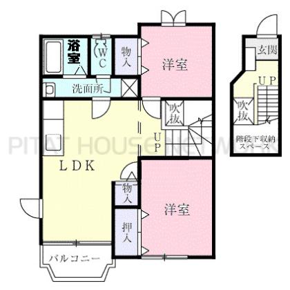  間取り図写真