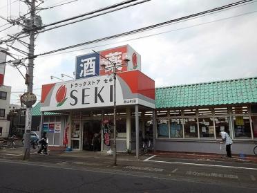 ドラッグストアセキ赤山町店：700m