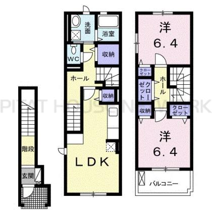  間取り図写真
