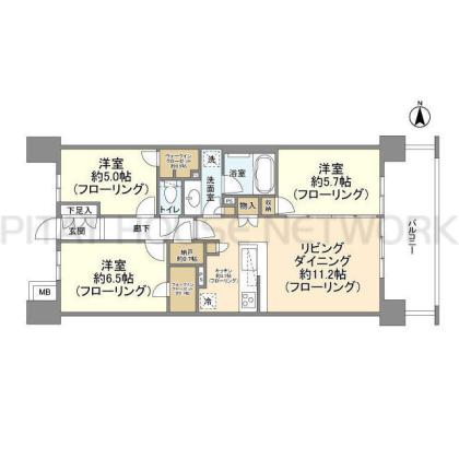  間取り図写真