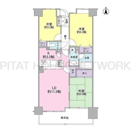  間取り図写真