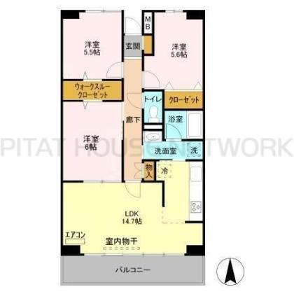 間取り図写真
