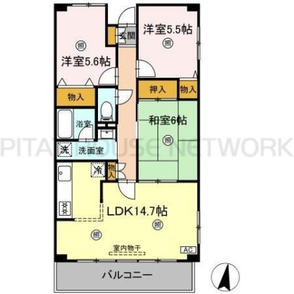  間取り図写真