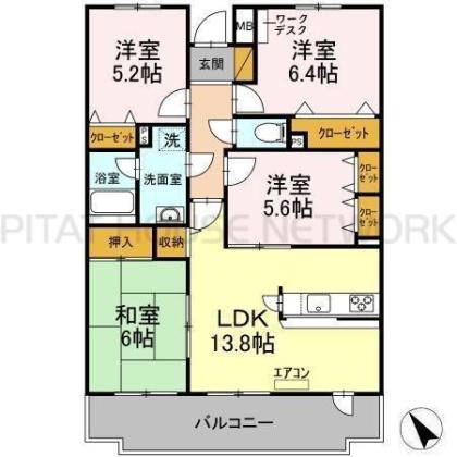  間取り図写真