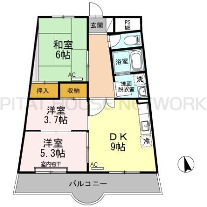  間取り図写真