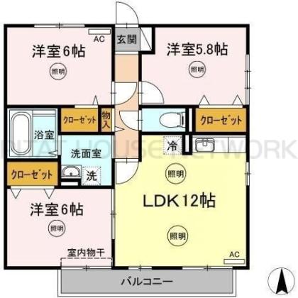  間取り図写真