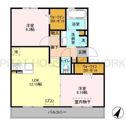  間取り図写真