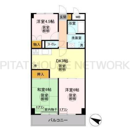  間取り図写真