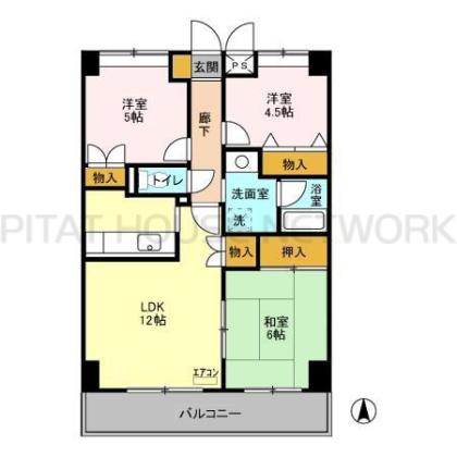  間取り図写真