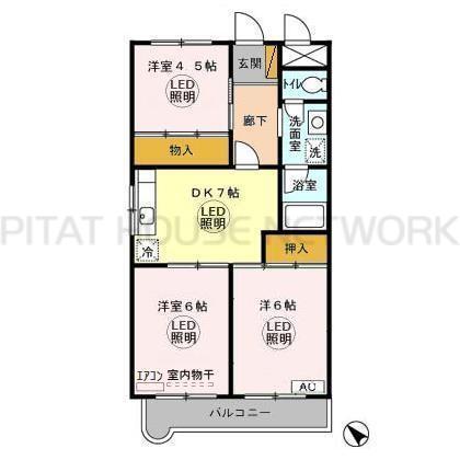  間取り図写真