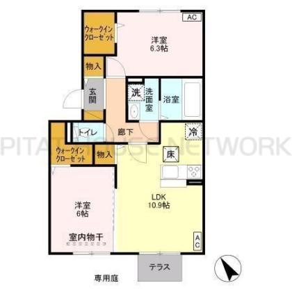 間取り図写真