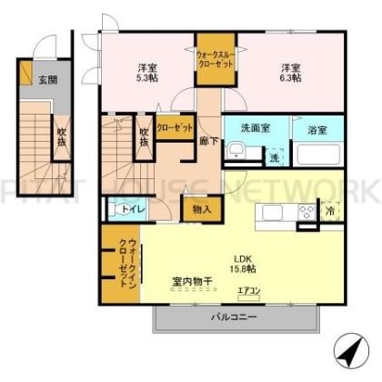  間取り図写真