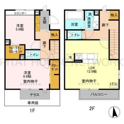  間取り図写真