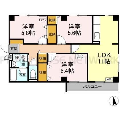  間取り図写真