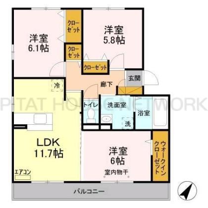  間取り図写真