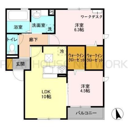  間取り図写真