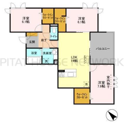  間取り図写真