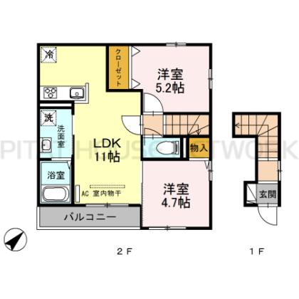 間取り図写真