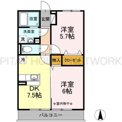  間取り図写真