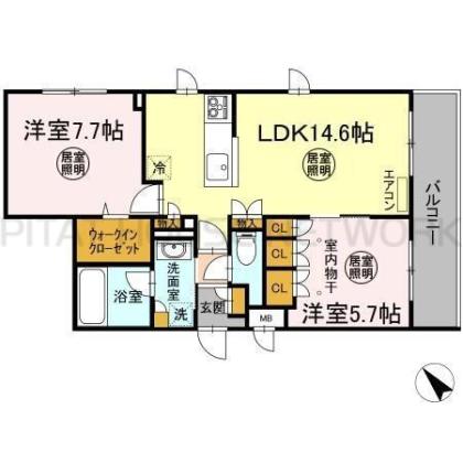  間取り図写真