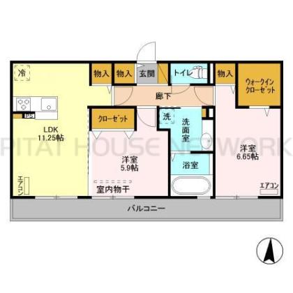  間取り図写真
