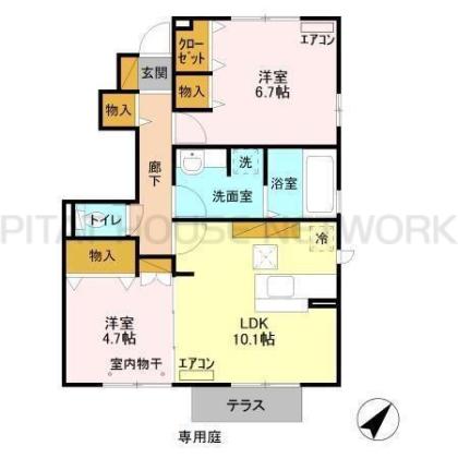 間取り図写真