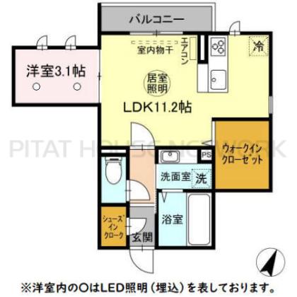 間取り図写真